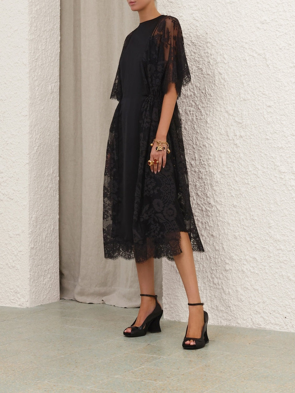 Valiant lace tunic dress