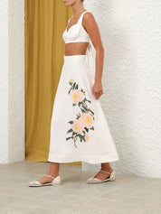 Natura flare skirt
