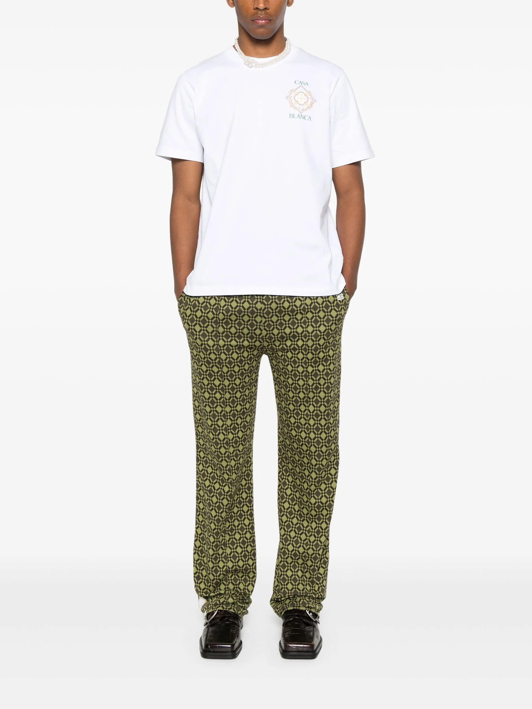 CHAMPIONSHIP DIAMOND PRINTED T-SHIRT