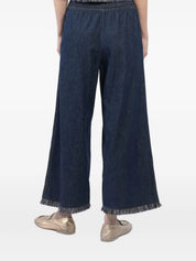 RHIANNON FRINGE DENIM PANT