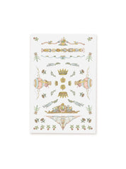 Gold foil tattoos