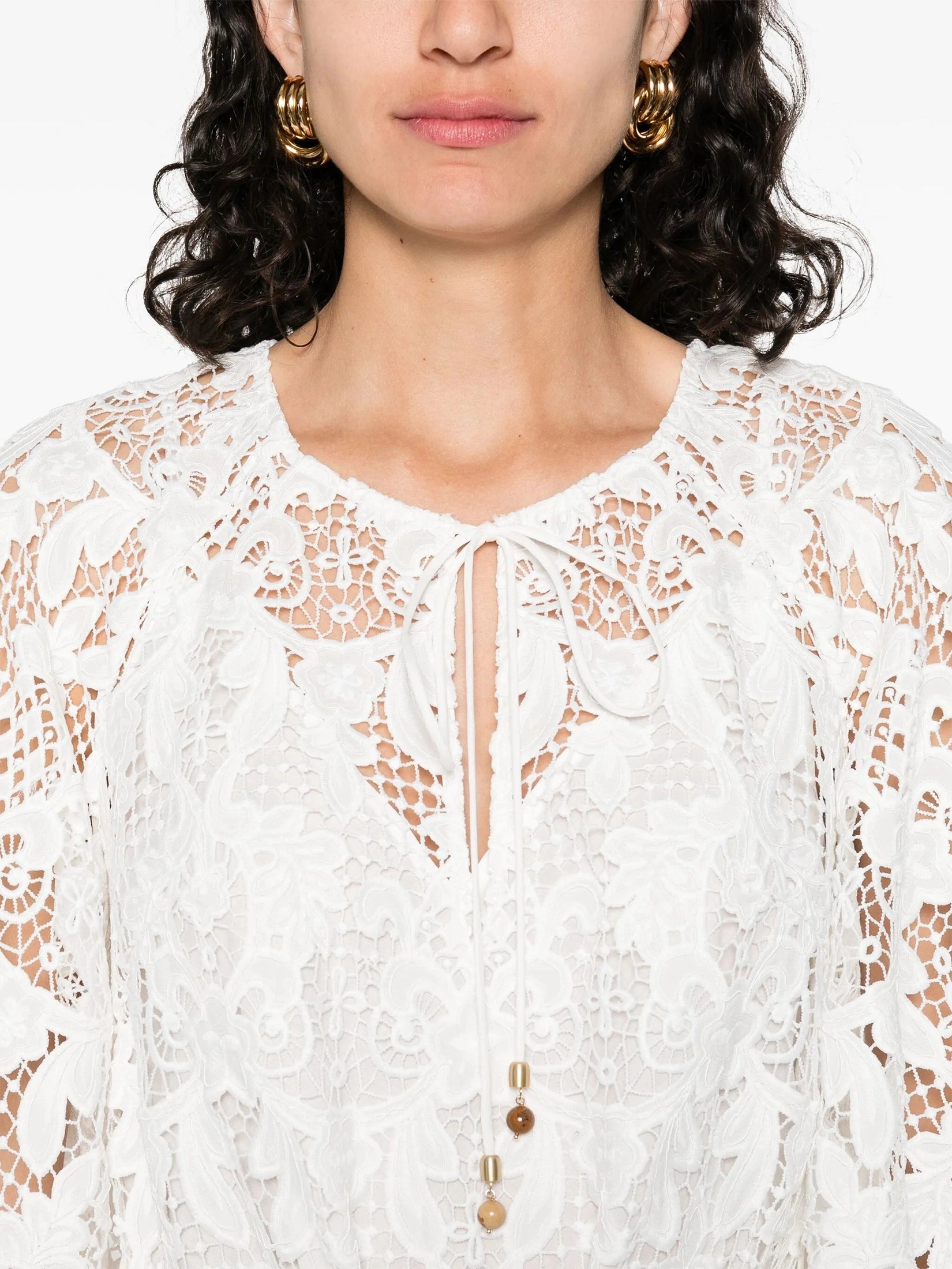 Coco lace midi dress
