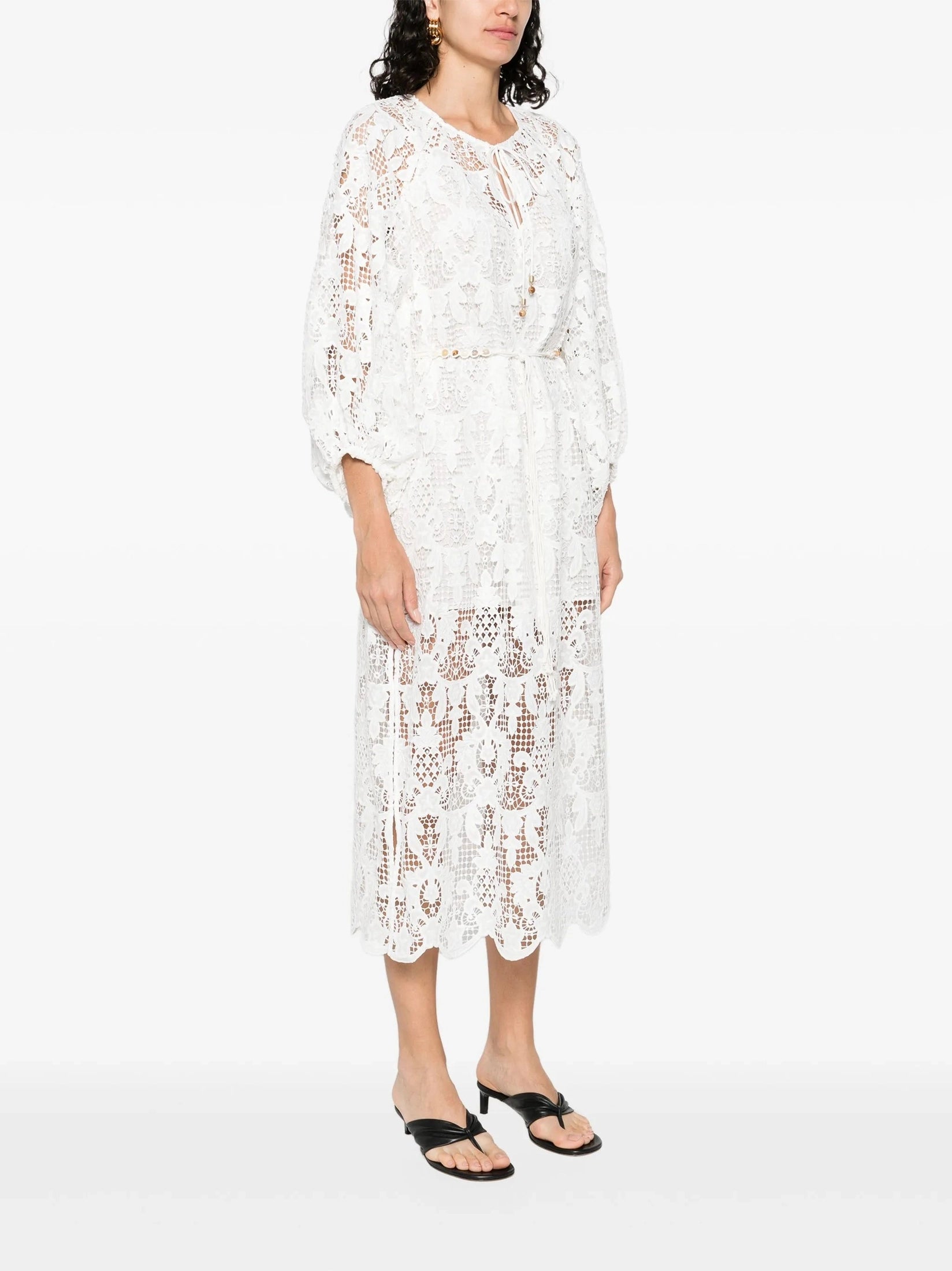 Coco lace midi dress