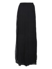 PLEATED MAXI SKIRT