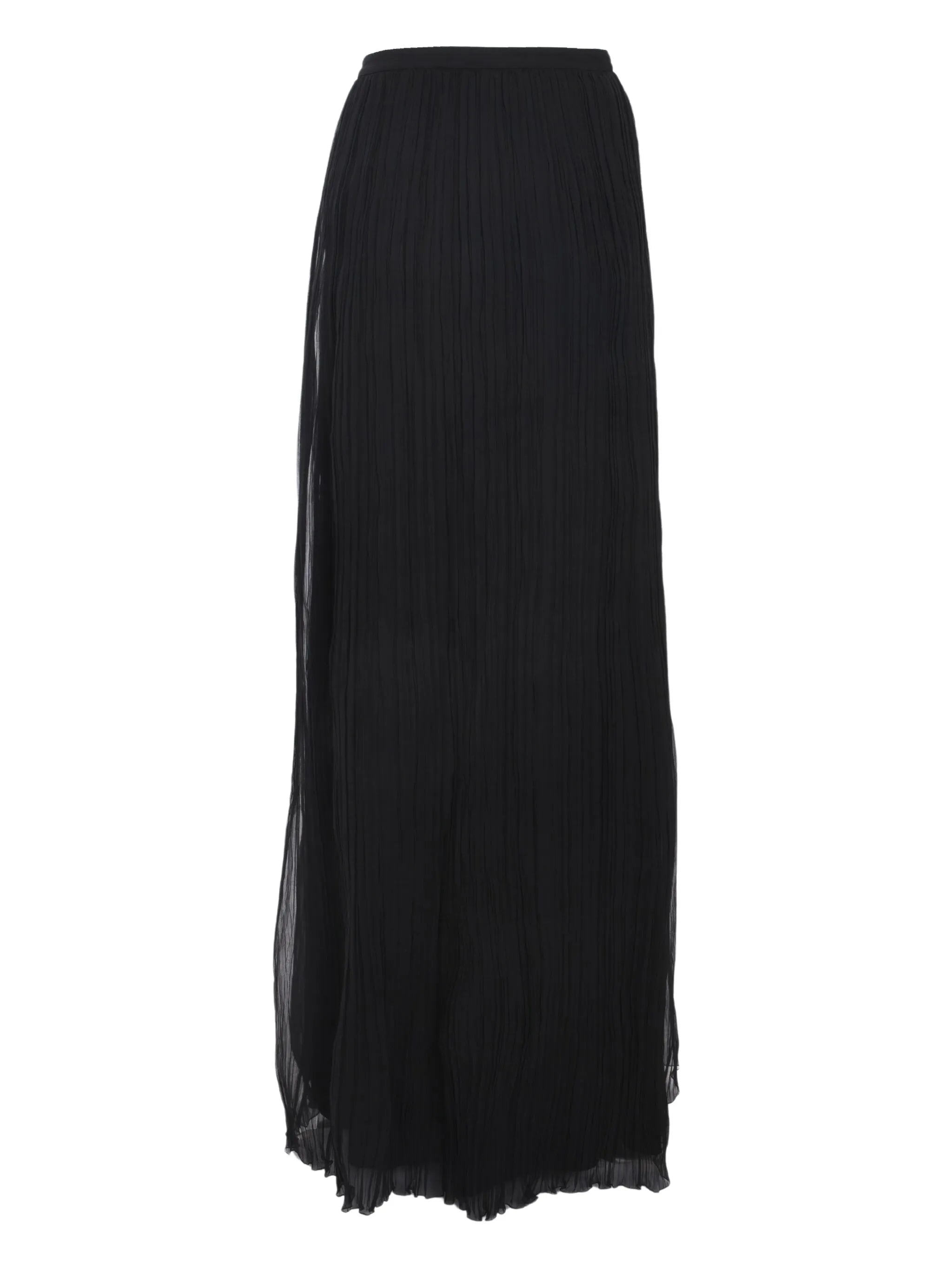 PLEATED MAXI SKIRT