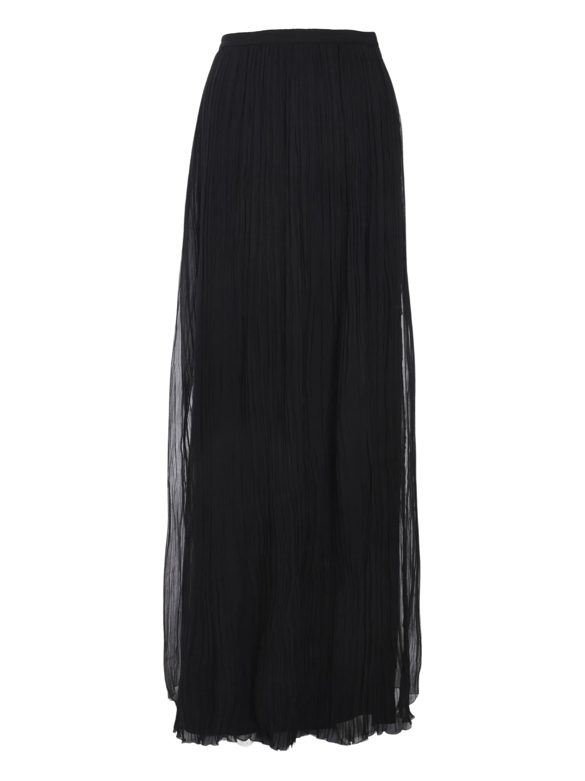 PLEATED MAXI SKIRT