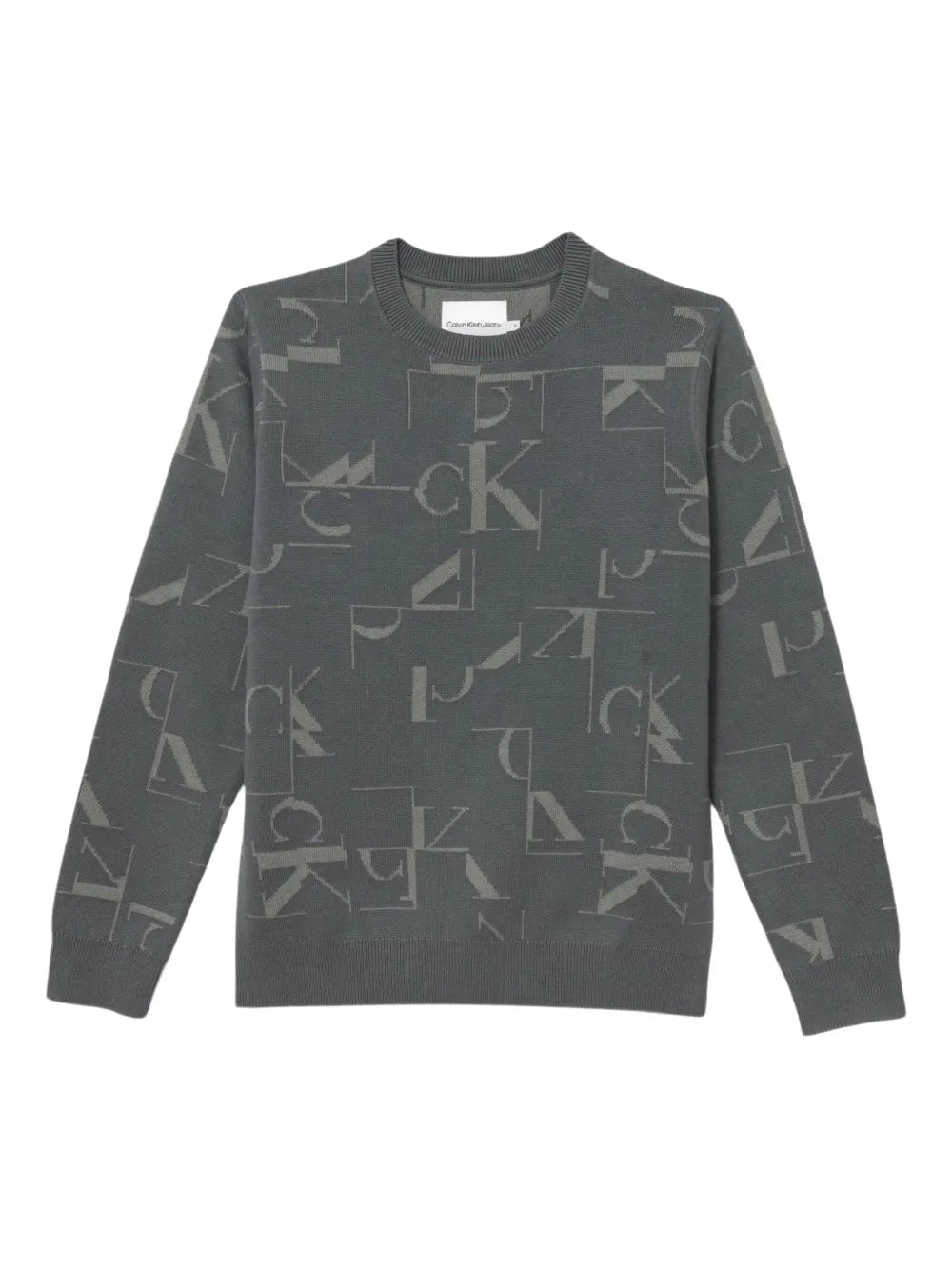 CITY GRID AOP SWEATE