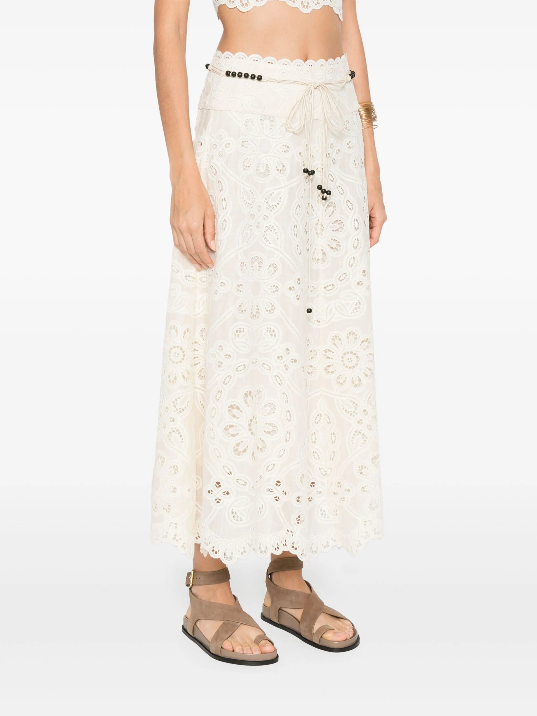 RHIANNON EMBROIDERED SKIRT