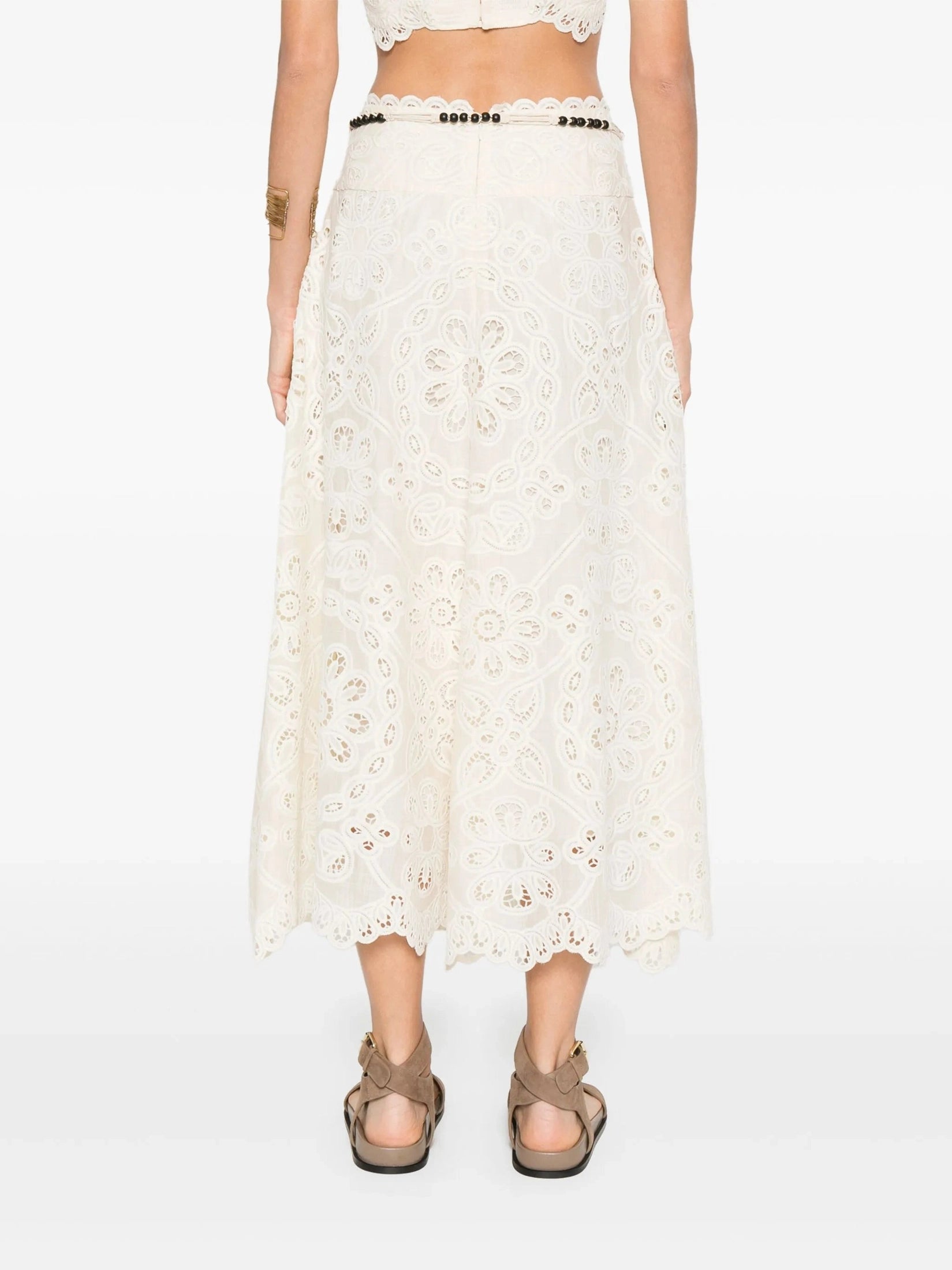 Rhiannon embroidered skirt
