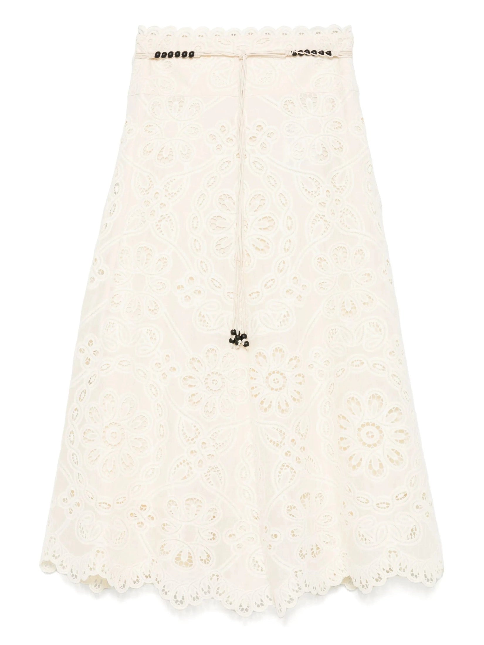 Rhiannon embroidered skirt