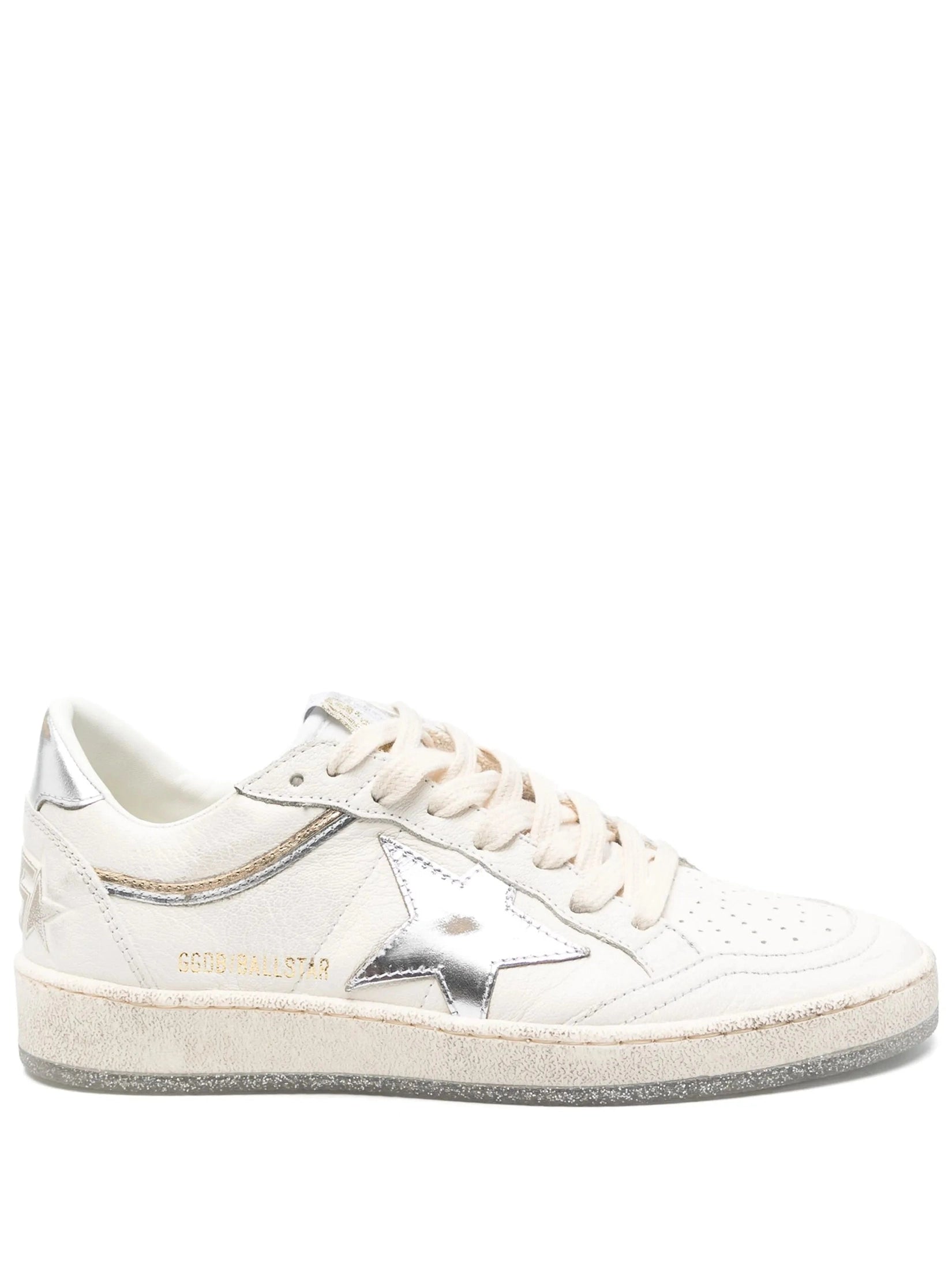Ball star nappa upper toe and spur laminated star and heel