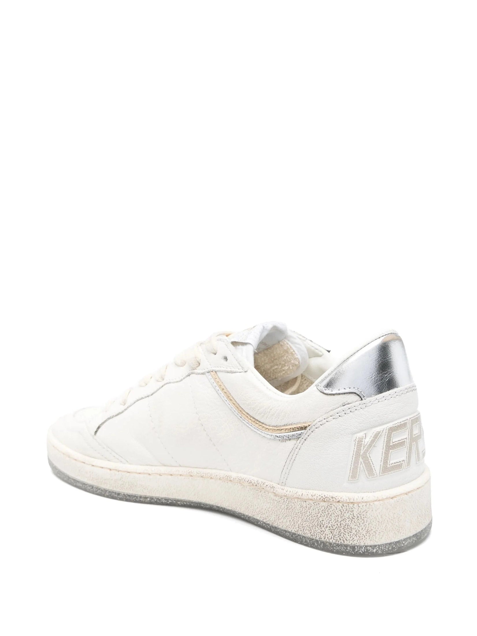 Ball star nappa upper toe and spur laminated star and heel