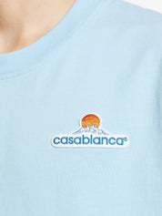 CASABLANCA MONTAGNE PATCH T-SHIRT