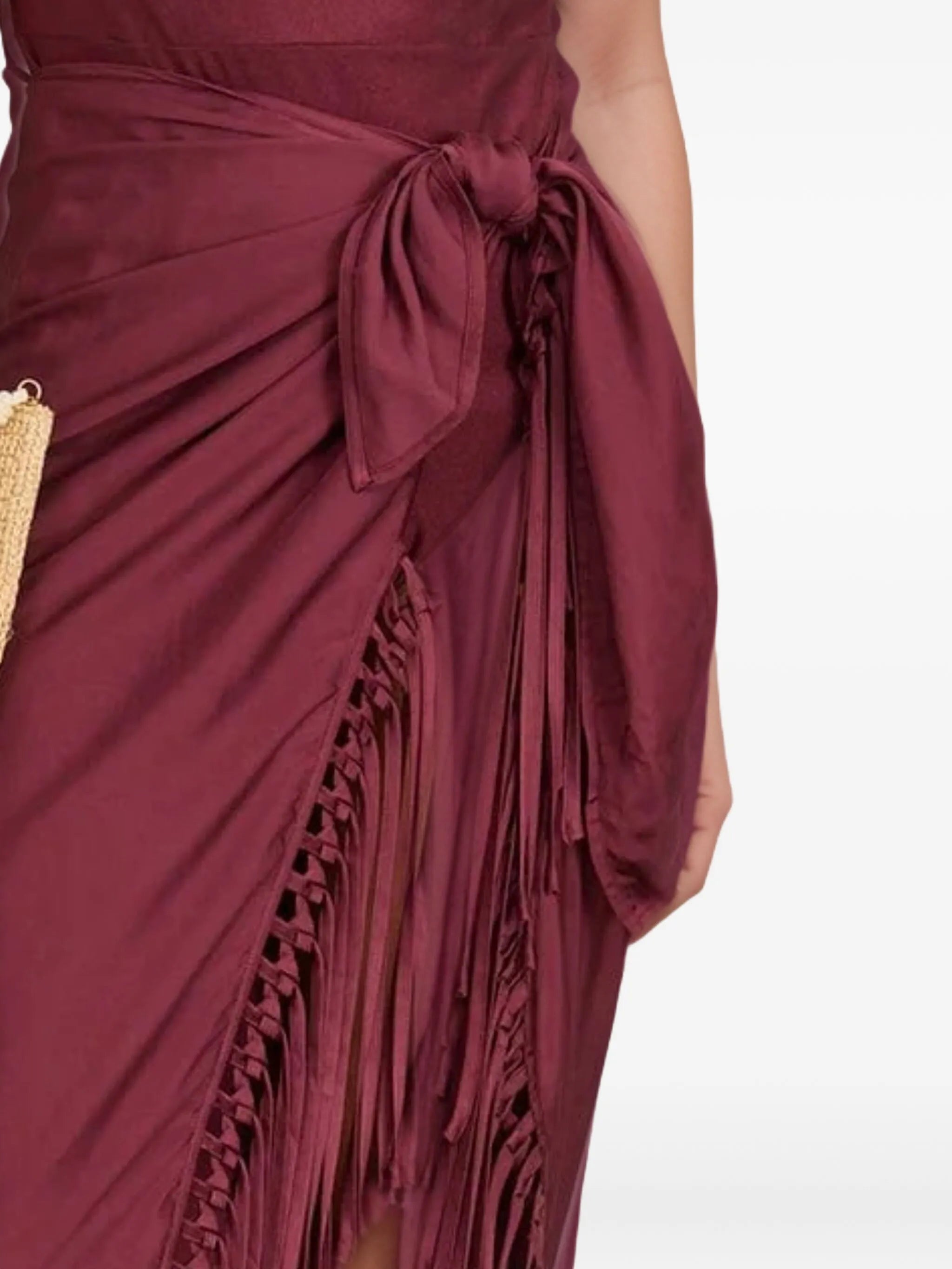 ELARA PAREO WITH FRINGE