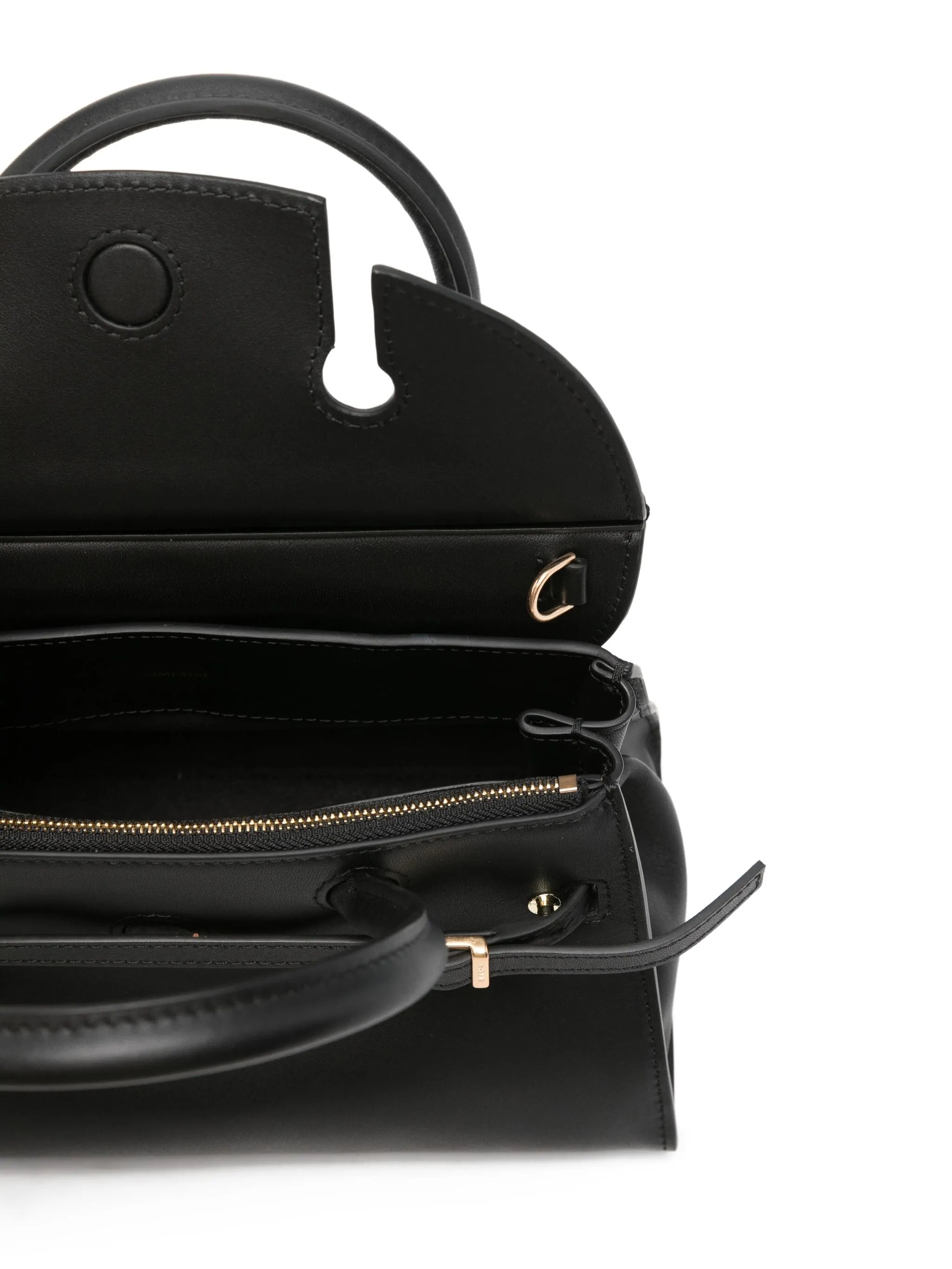 River small suede top handle bag