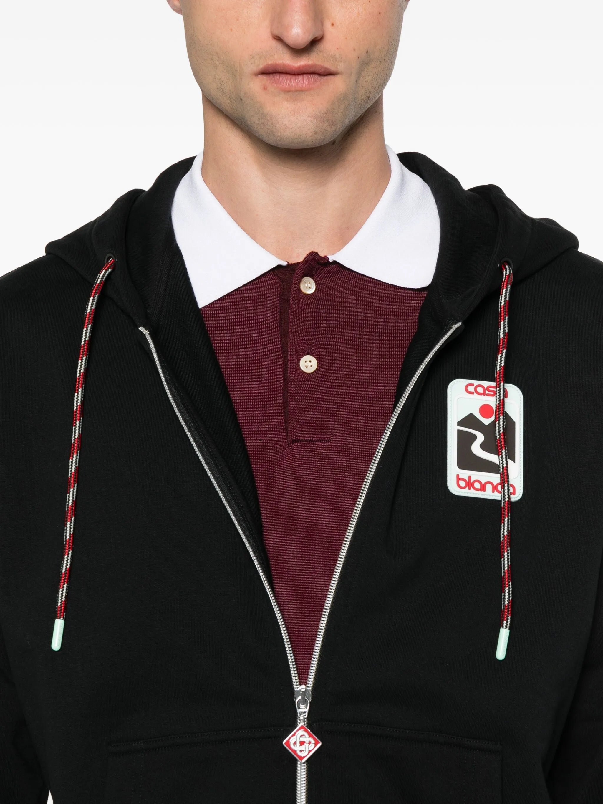 SUNSET VALLEY ZIP HOODED SWEATSHIRT