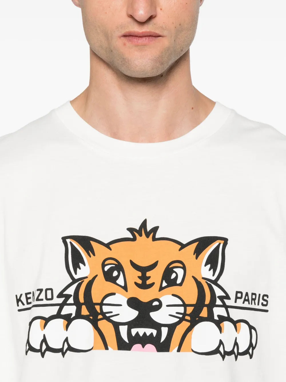 KENZO HAPPY TIGER OVERSIZE T-S