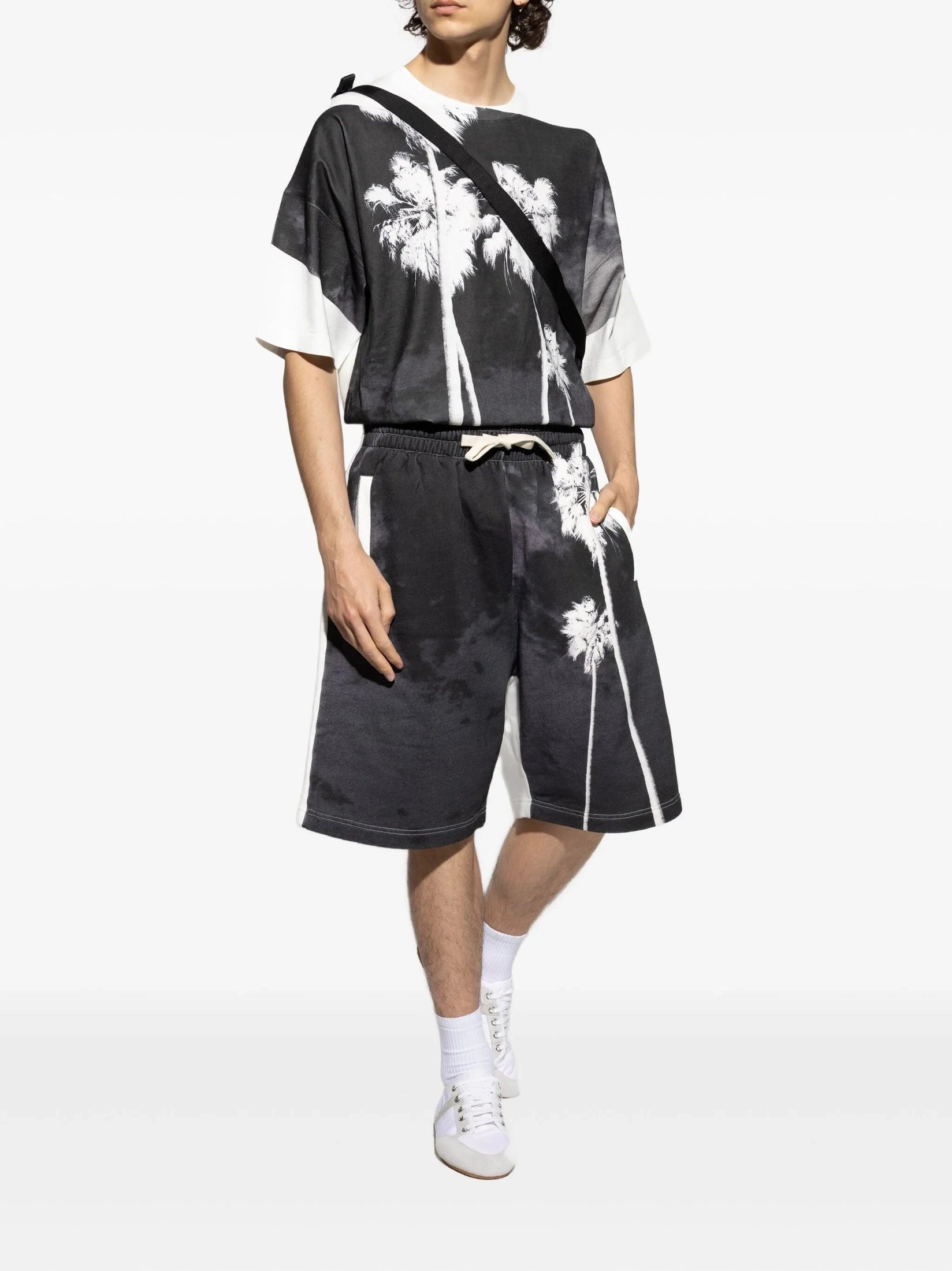 Dec palm culture loose tee