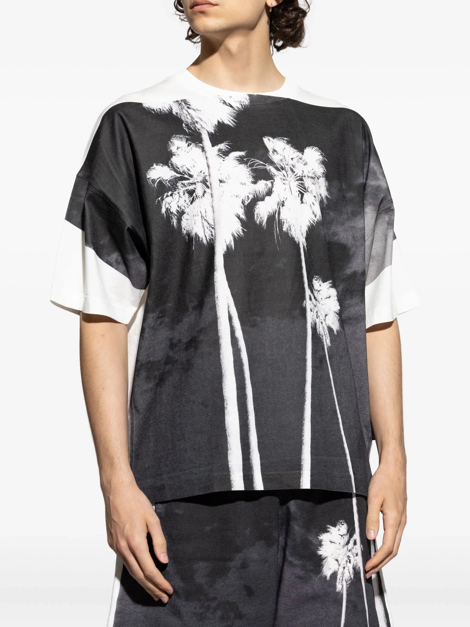 Dec palm culture loose tee