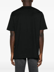 Gassed Cotton T-Shirt - Black
