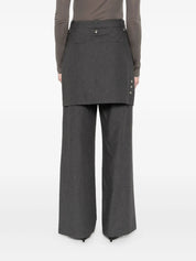 LILIANA GREY DENIM TROUSERS