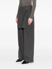 LILIANA GREY DENIM TROUSERS
