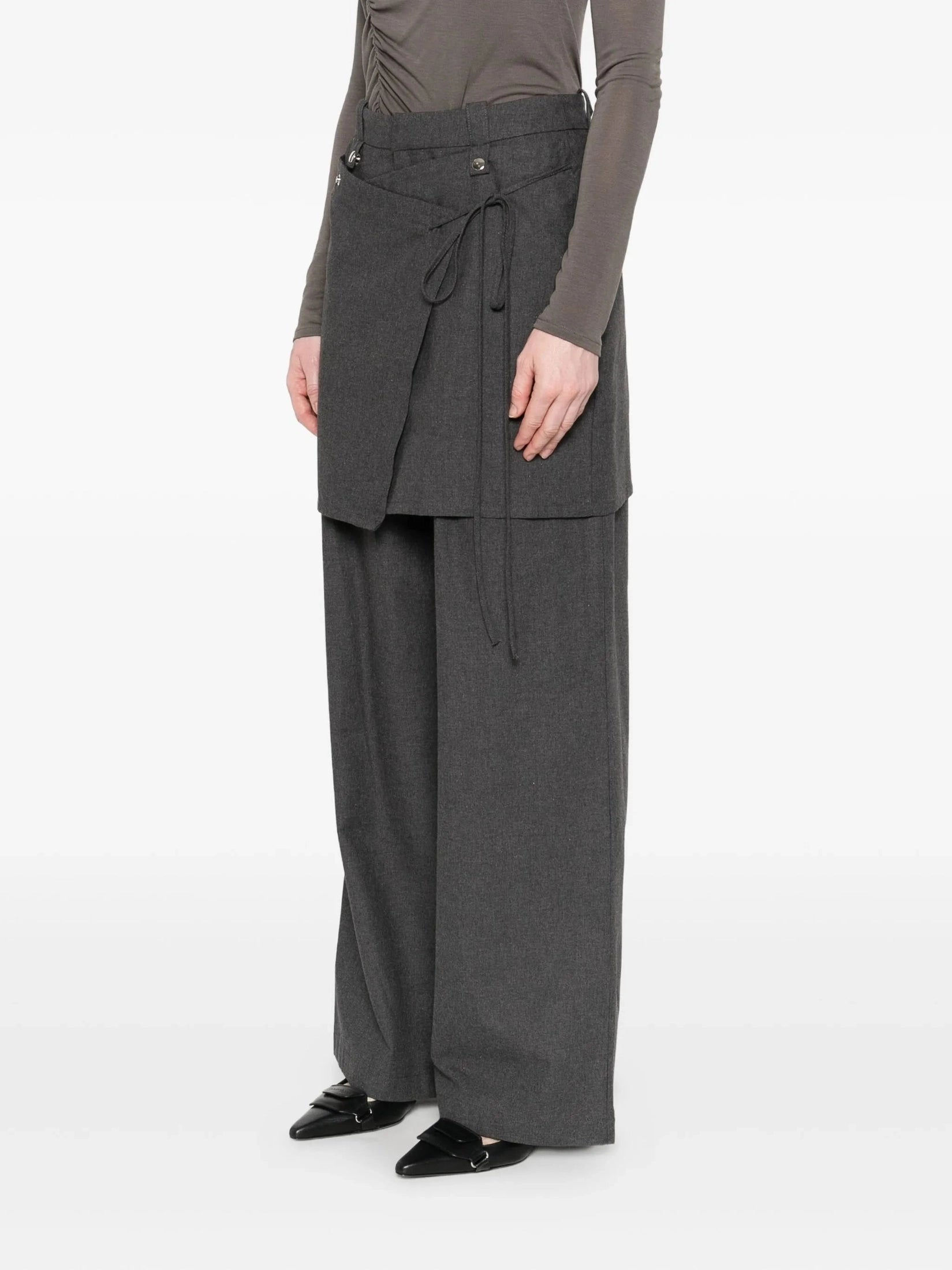 Liliana grey denim trousers