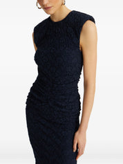 Lace long midi dress