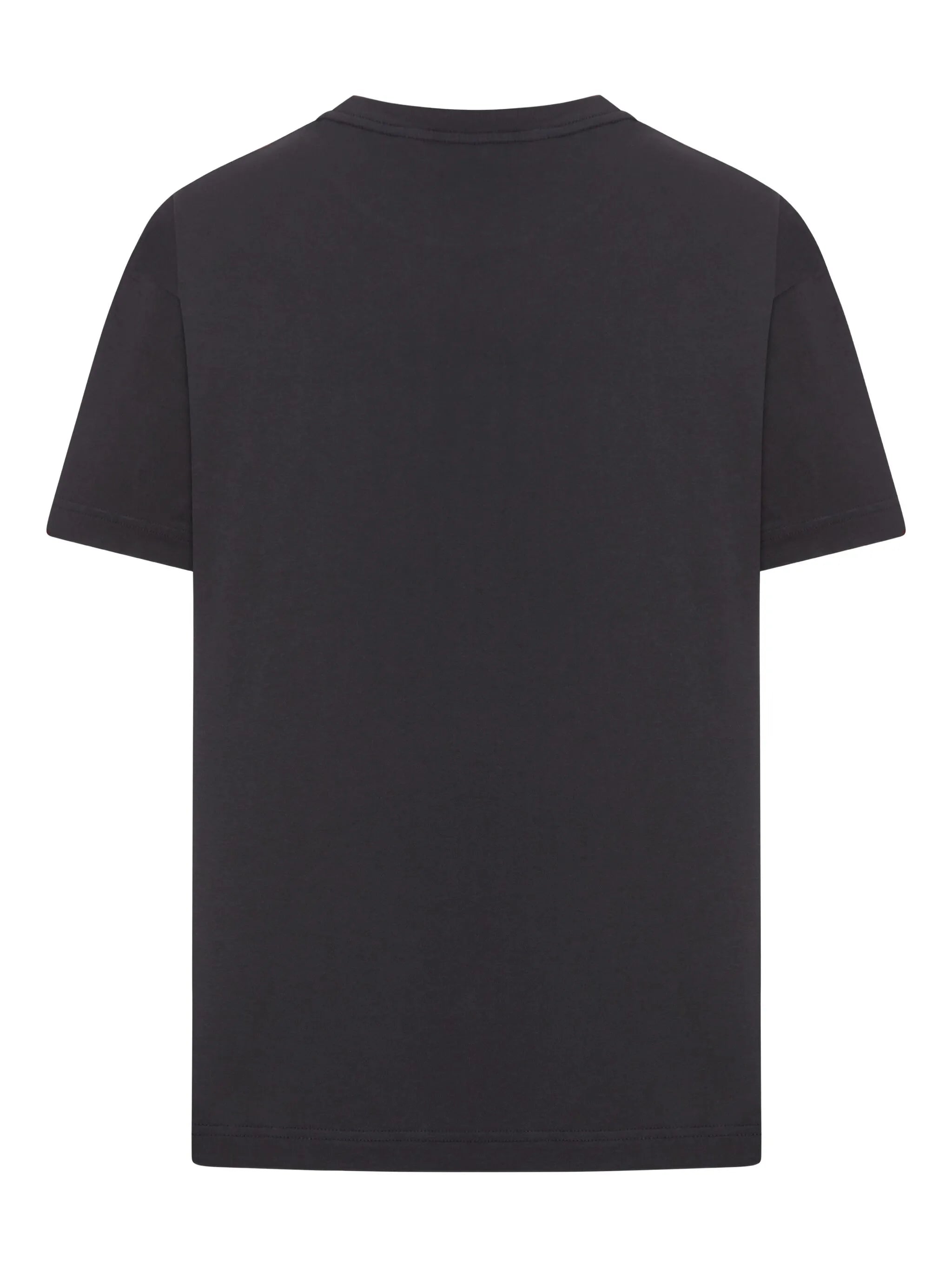 CURVED LOGO REG TEE BLACK OFF WHITE