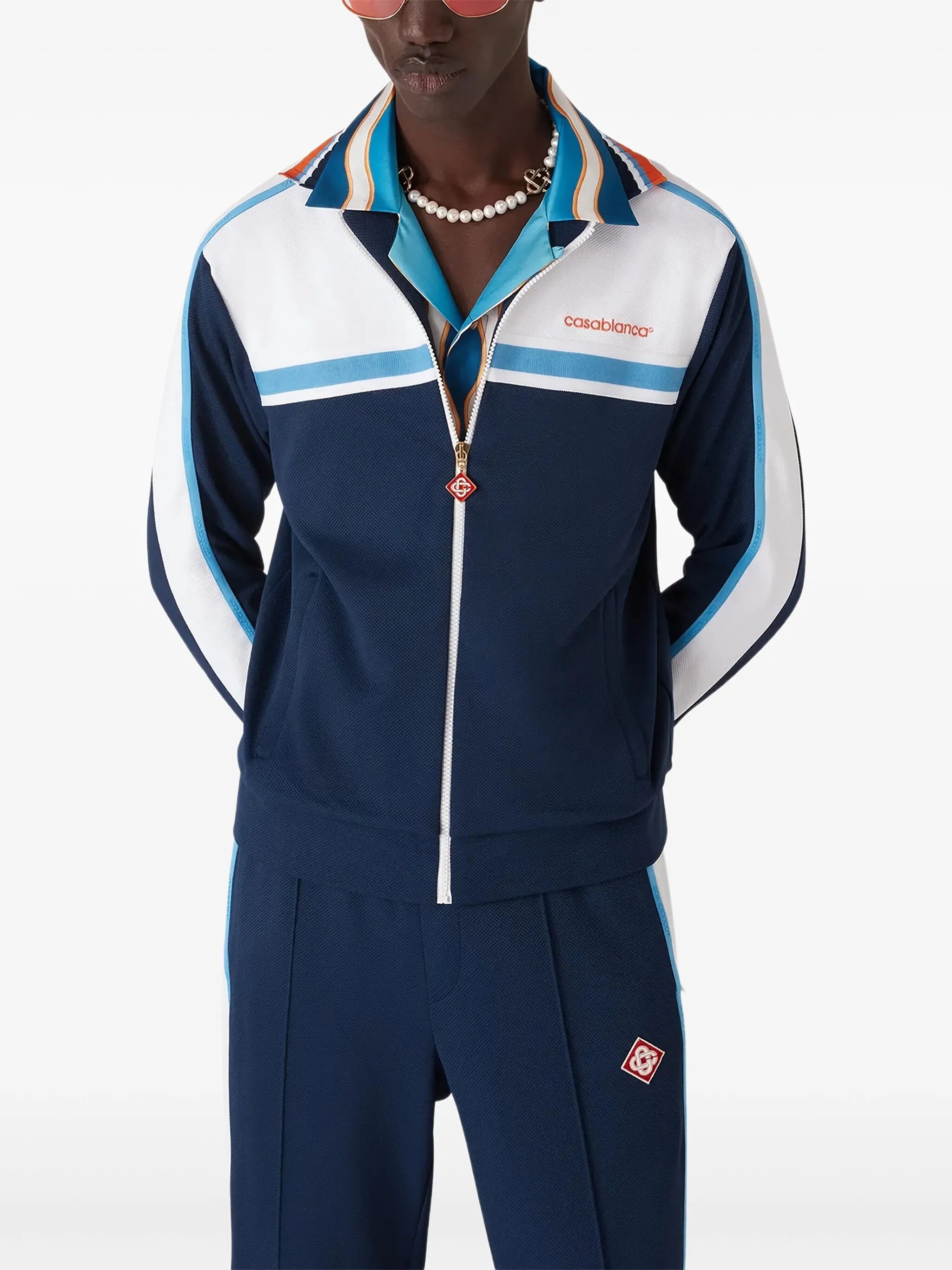 MEN'S PIQUÉ TRACK JACKET