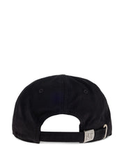 CURVED LOGO TONAL CAP BLACK BLACK