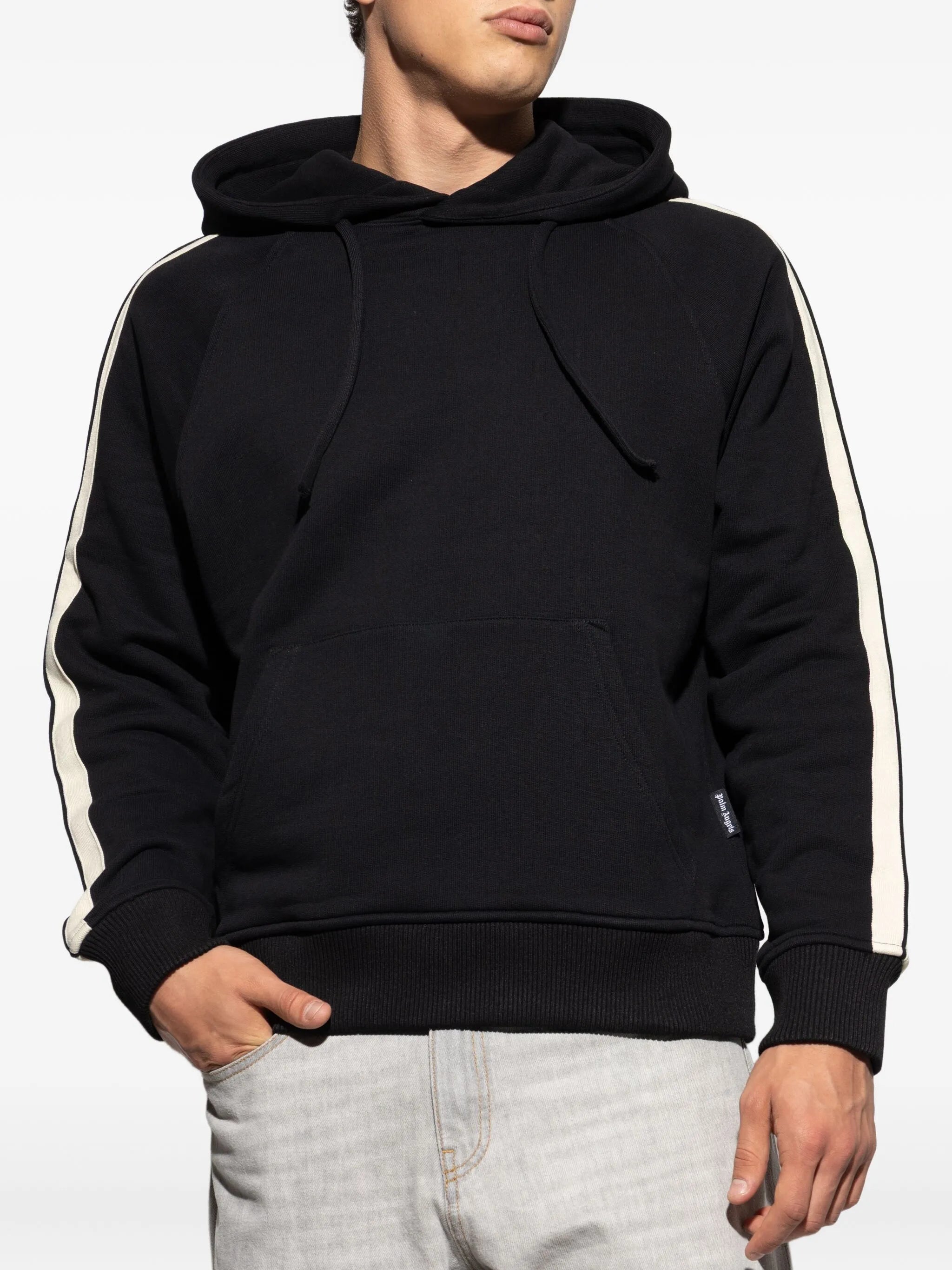 CURVED LOGO TRACK HOODY