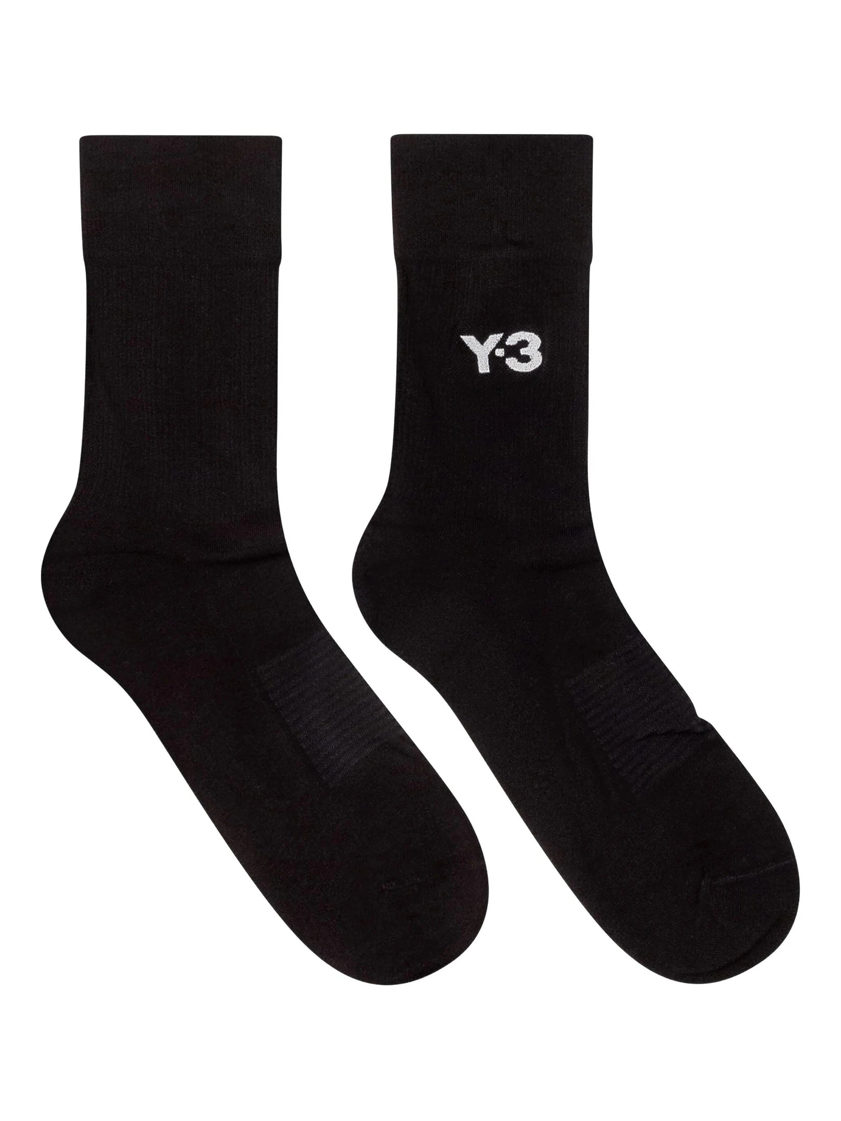 Y-3 cl sock cre black