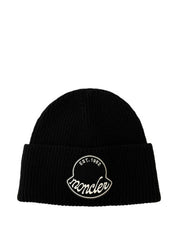 LOGO-PATCH BEANIE HAT