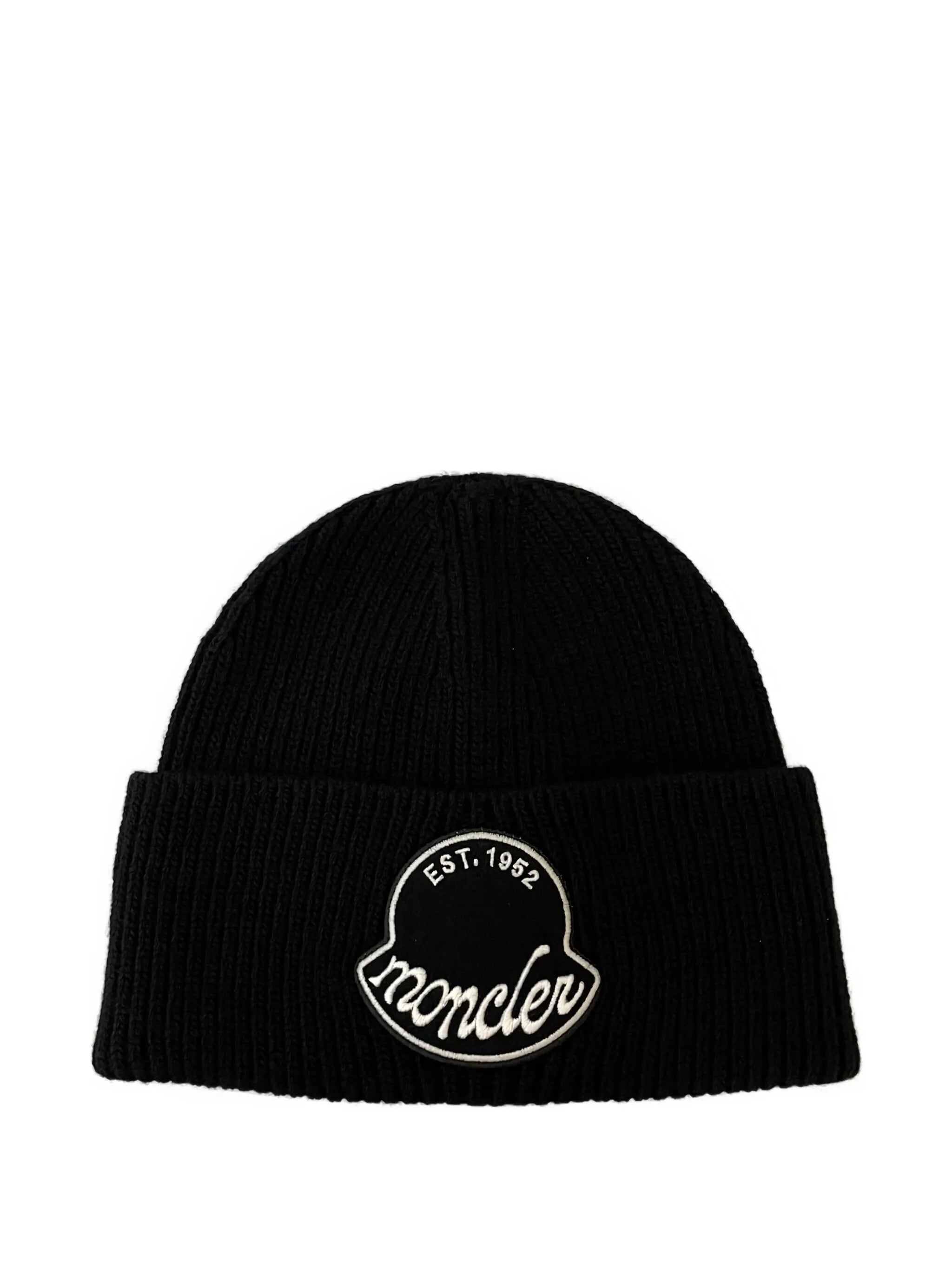 LOGO-PATCH BEANIE HAT
