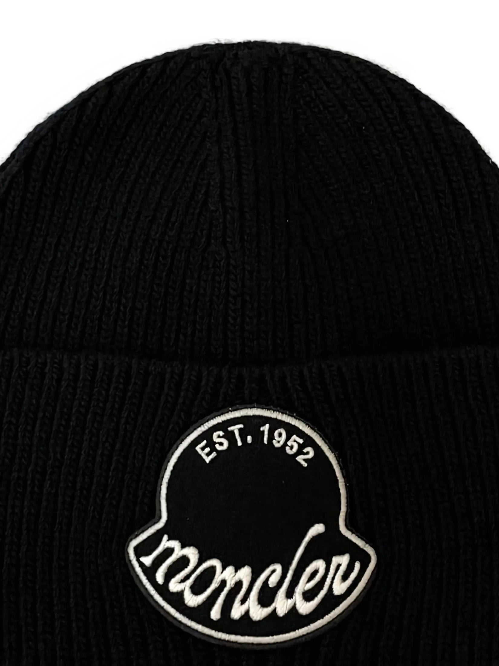 Logo-patch beanie hat