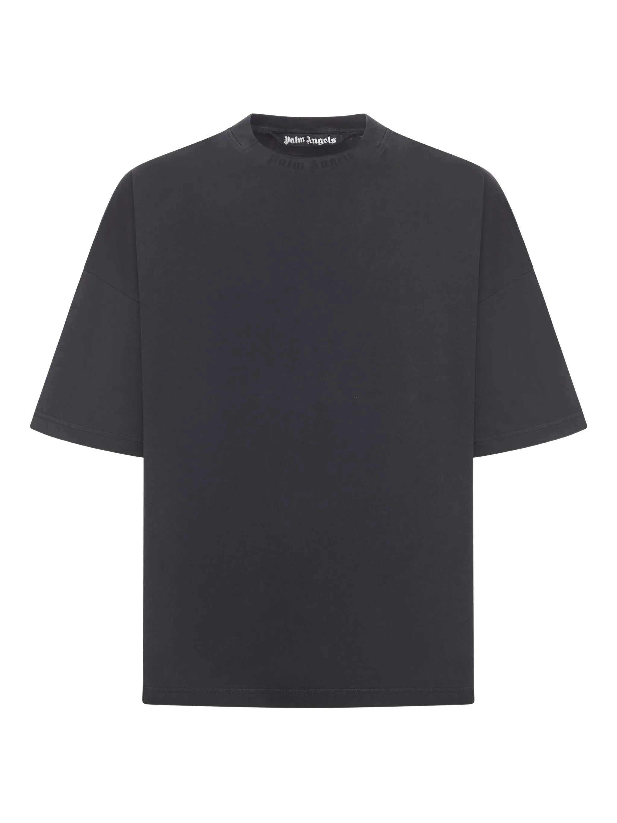 CURVED LOGO LOOSE COLLAR TEE