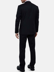 Corneliani drop 7 lined wool suit