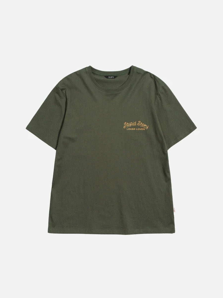 Stupid story tiger basic tee