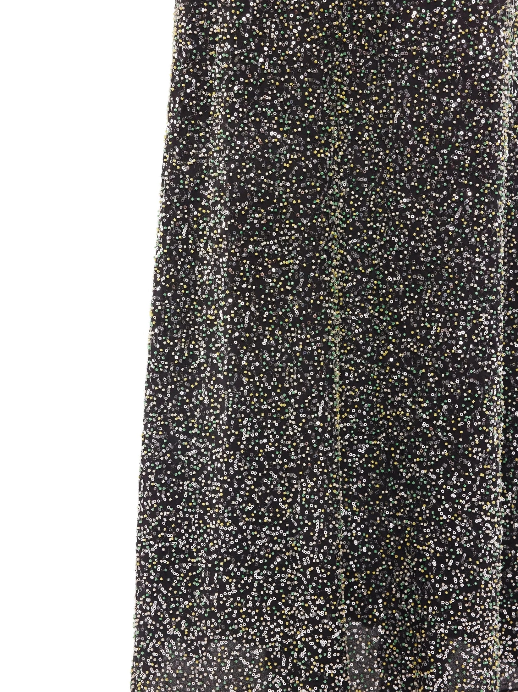 Sequin-Embellished Maxi Skirt