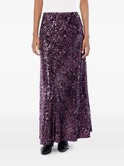 Sequin Maxi Skirt