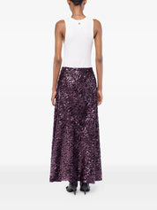 Sequin Maxi Skirt
