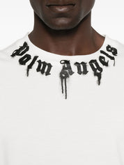 NECK LOGO REG TEE OFF WHITE BLACK