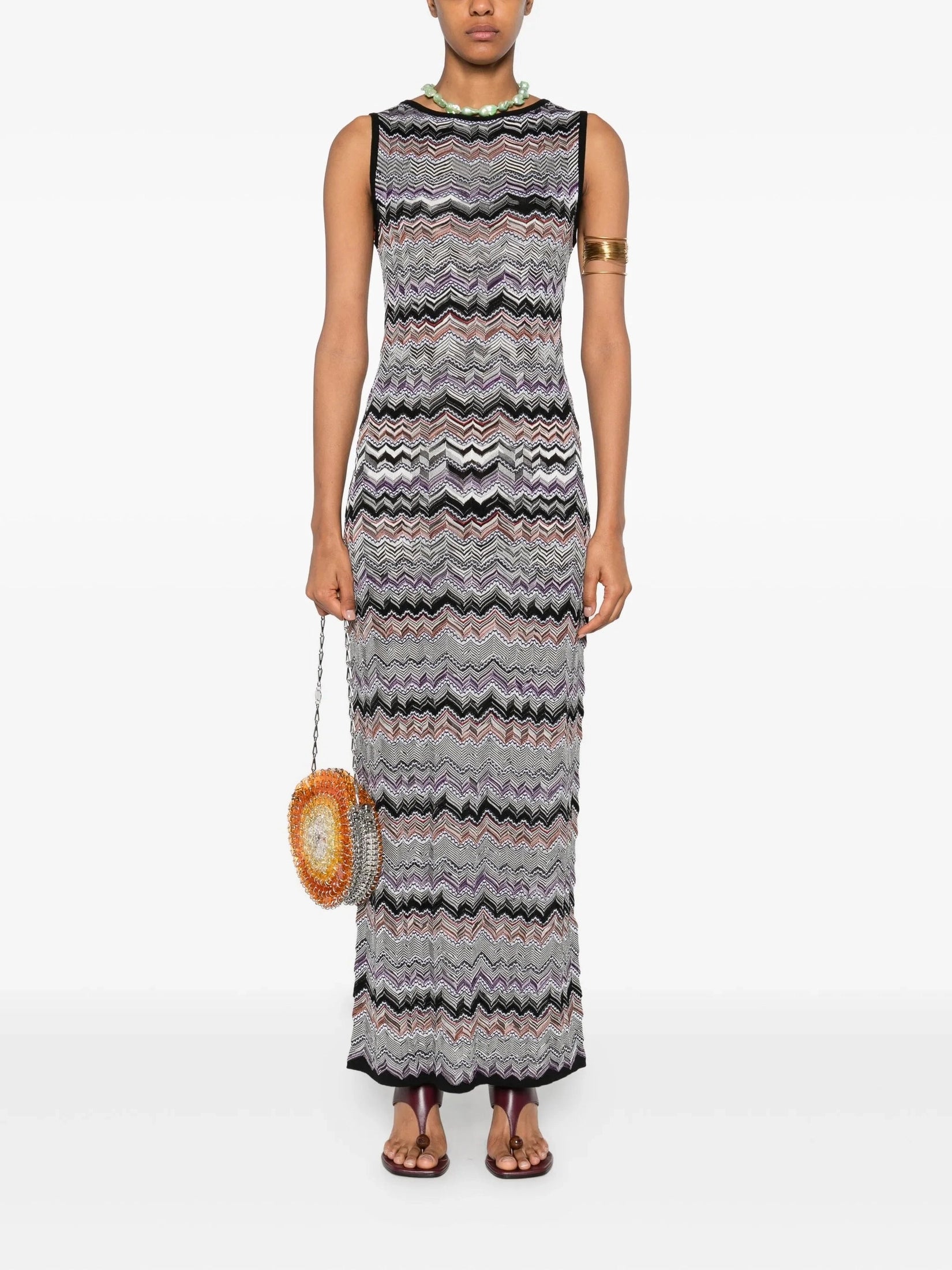 Sleeveless long dress