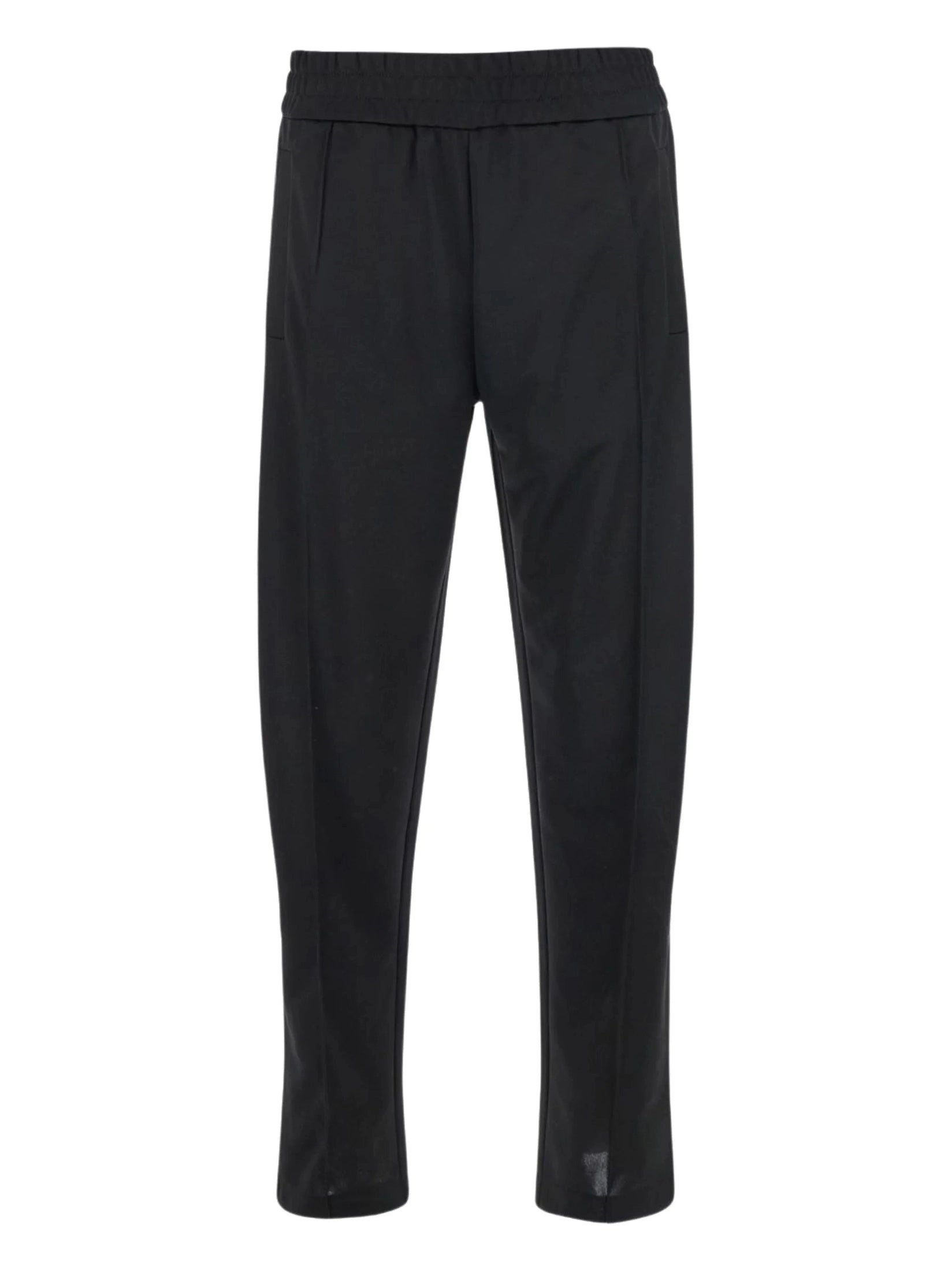 Back curved logo track pants