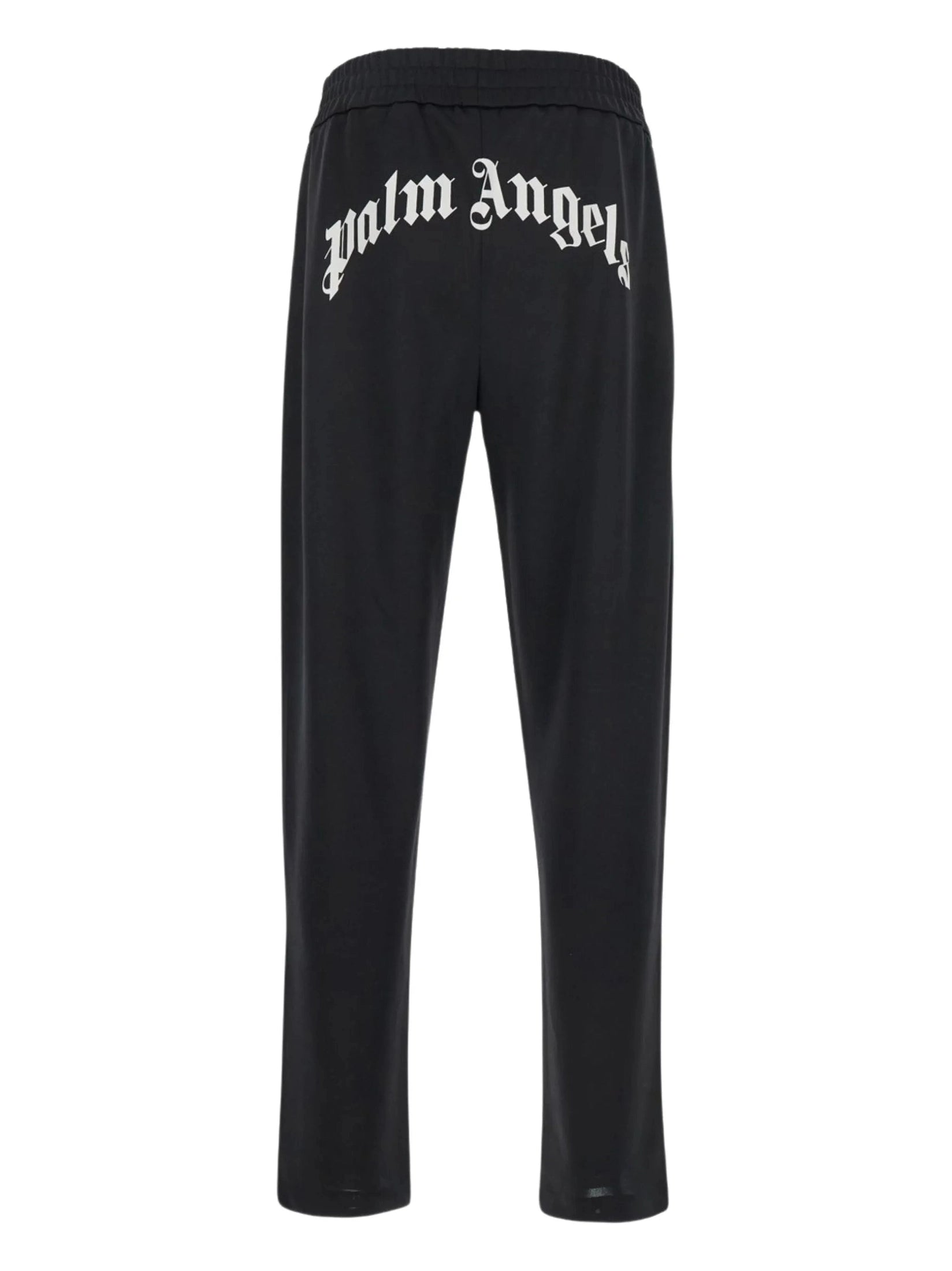 Back curved logo track pants