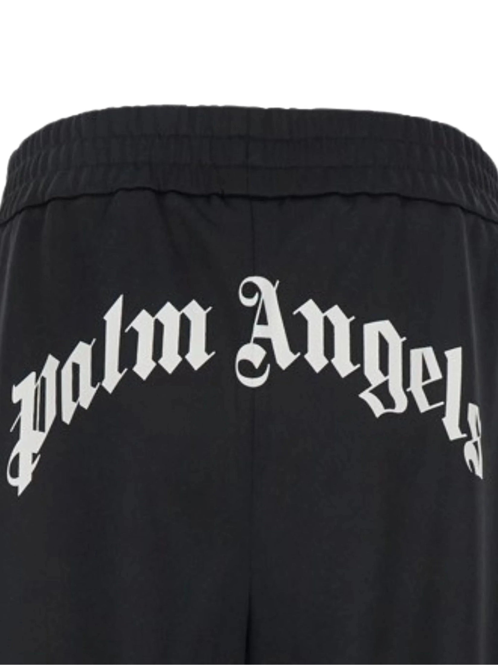 Back curved logo track pants