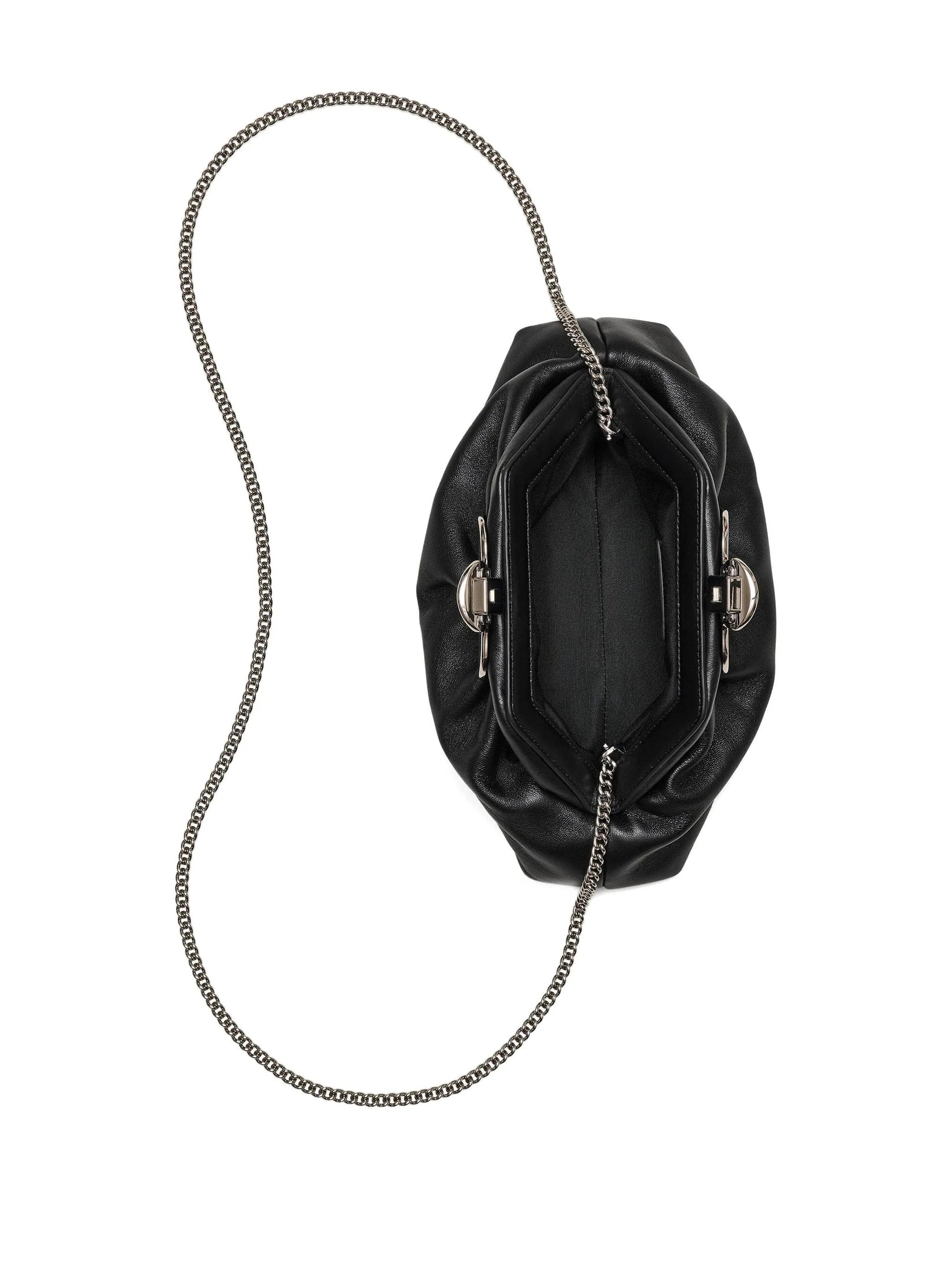 The small Claw Clip clutch bag