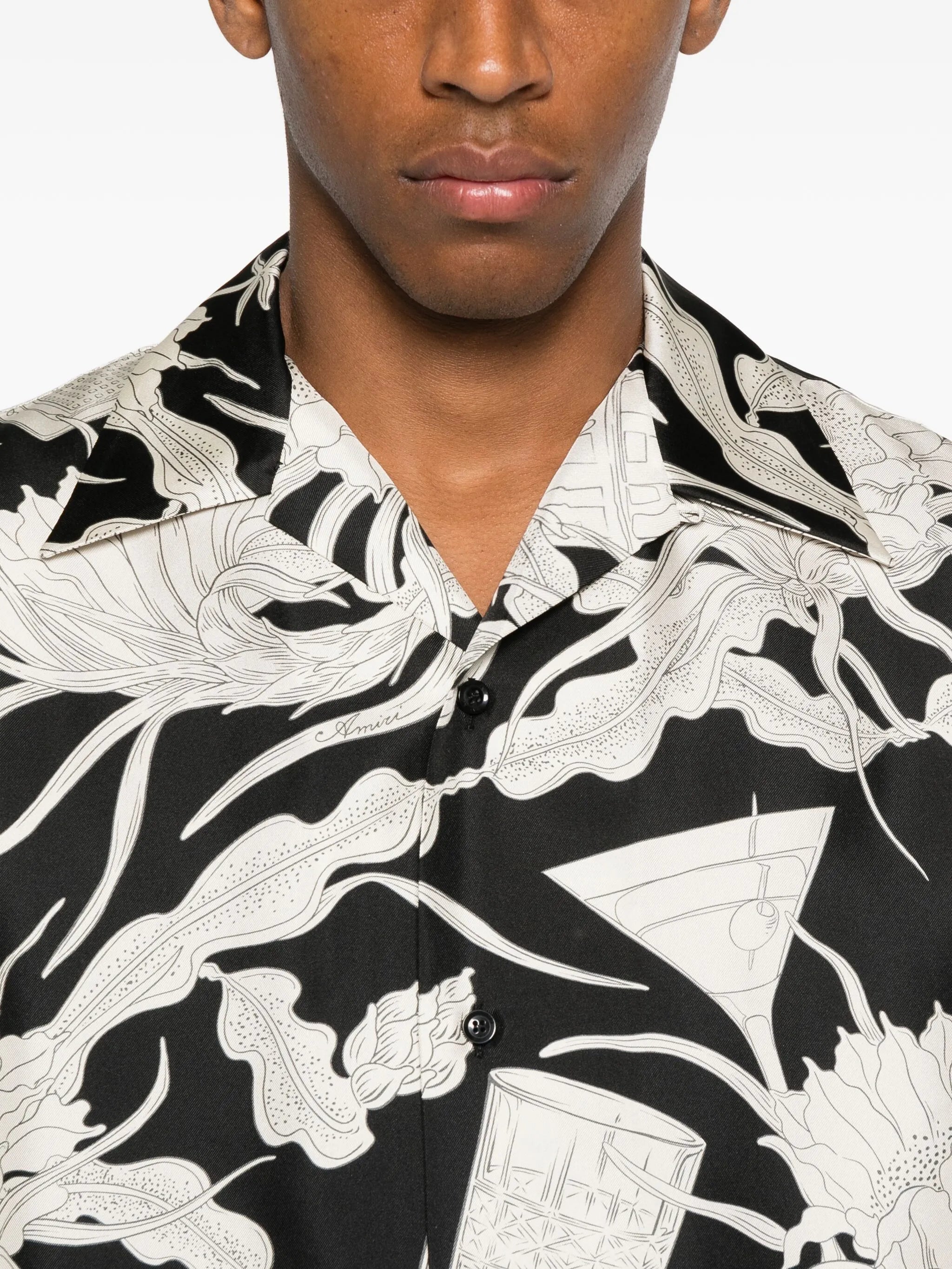 FLORAL BOWLING SHIRT