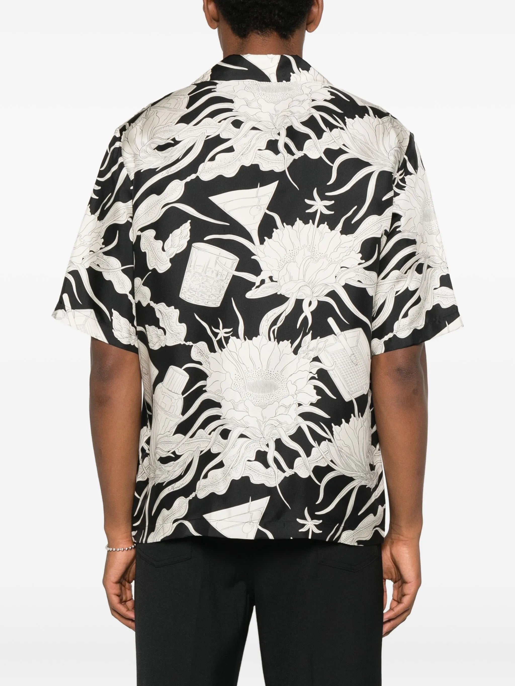 FLORAL BOWLING SHIRT